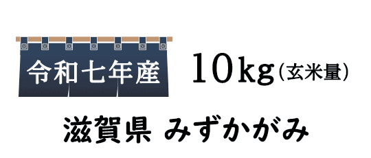 琵琶湖の恵みで育った滋賀県産みずかがみのごはん