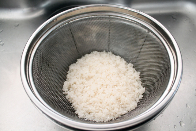お米の研ぎ方を調べる