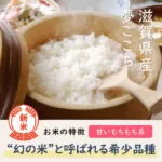 進化したコシヒカリとも言われる幻のお米